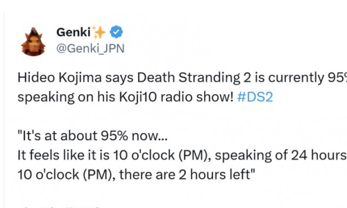 《死亡搁浅2》当前开发进度达到了95%