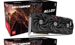 瀚铠RX 9070 XT合金显卡亮相：无光纯黑设计，性能频率略低于超合金