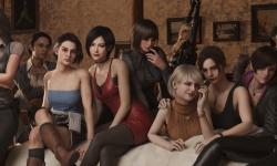 吉尔、艾达同框！《生化危机》系列女主全家福来了